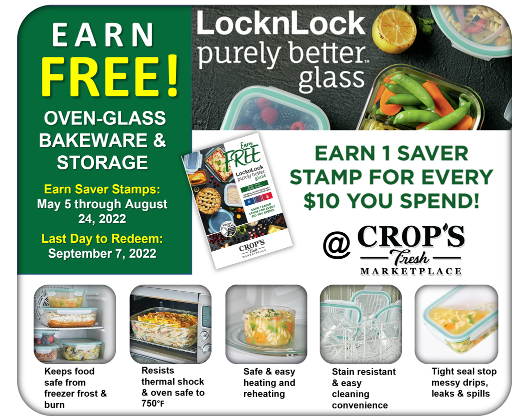 LockNLock  earn free Glass promo